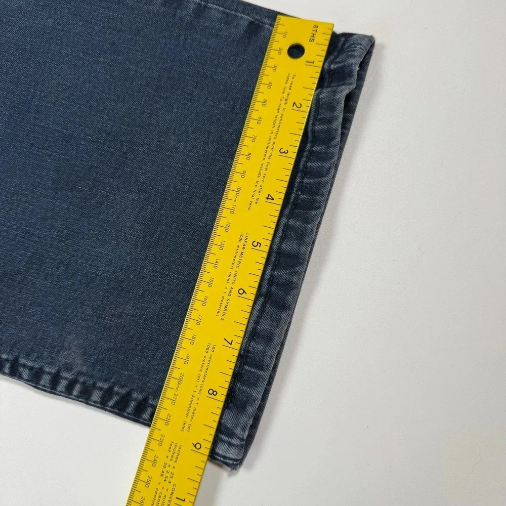 Levi's 514 Jeans Mens 46x31 Tagged 48x34 Dark Wash Straight Fit Denim Cotton